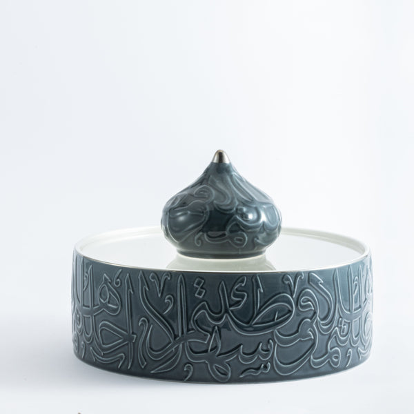 Acrylic Date Bowl From Diwan L - Blue