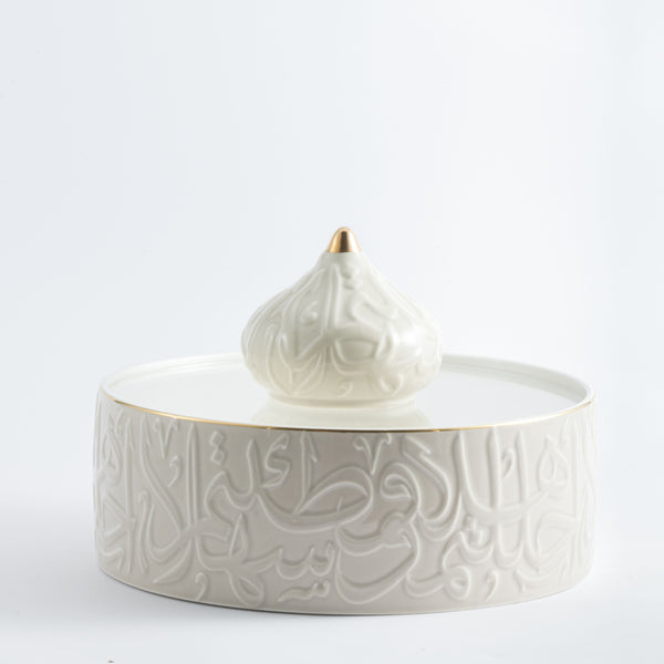 Acrylic Date Bowl From Diwan L - Beige