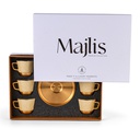 Turkish  Coffee Set 12Pcs From Majlis - Beige