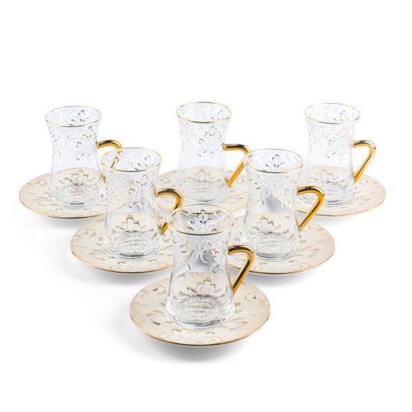 Tea Glass Sets From Harir - Beige