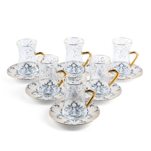 Tea Glass Sets From Harir - Blue