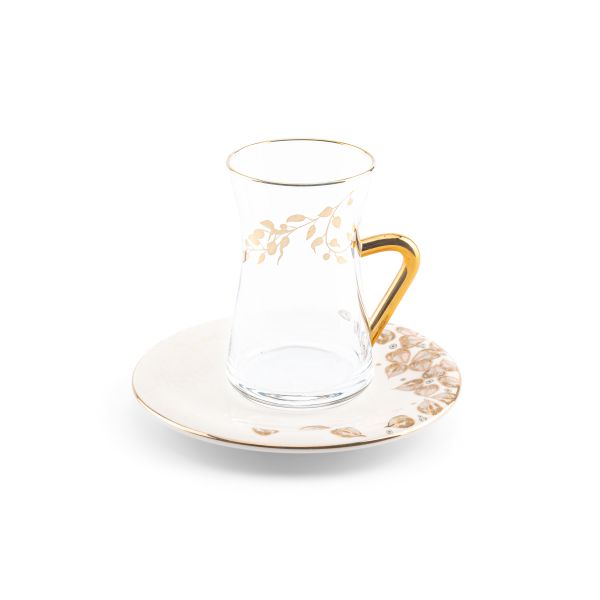 Tea Glass Sets From Lilac - White