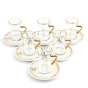 Tea Glass Set 12 pcs From Nour