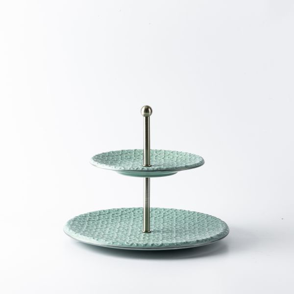 Serving Stand From Rossete - Blue