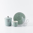 Tea And Arabic Coffee Set From Rossete - Blue