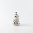 Small electronic Candle From Rosette - Beige