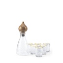 Glass Juice Set From Diwan -  Coffee