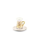 Tea Glass Set 12 Pcs From Diwan -  Beige