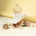 Small Electronic Candle From Diwan -  Ivory