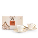 Tea Porcelain Set 12 Pcs From Harir -Beige