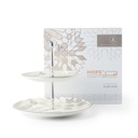 2 Tier  Serving Set  From Amal - Grey