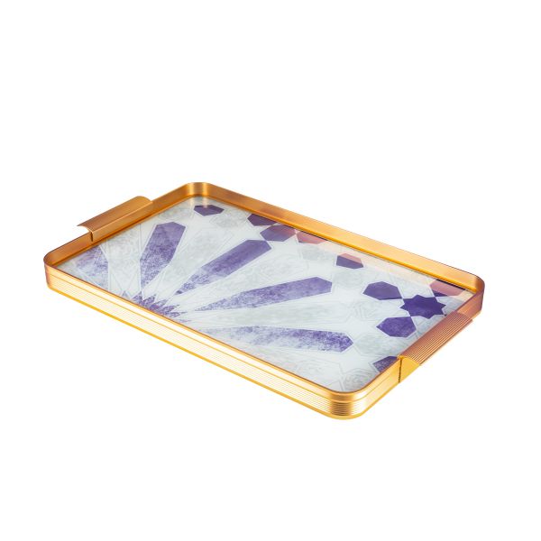 Aluminium Tray From Amal - Purple