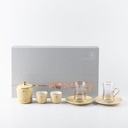 Tea And Arabic Coffee Set From Rosette - Ivory