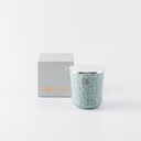 Large Luxury Scented candle From Rosette - Blue