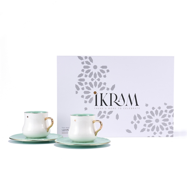 تركواز - أكواب الشاي من إكرام