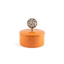 Small Date Bowl From Zuwar - Orange