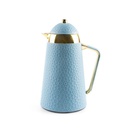 دلة للشاي أو القهوة من تاج - ذهبي  في أزرق
