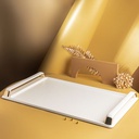 Serving Tray From Crown - White