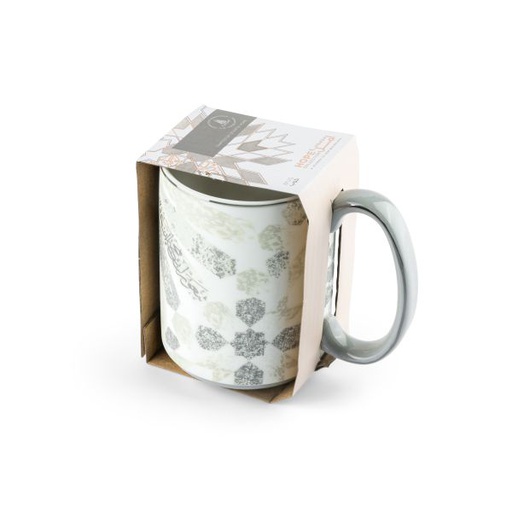 [GY1499] فنجان شاي او قهوة اميركية من امل - رمادي