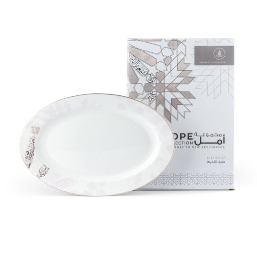 [GY1508] 1 Serving Plate From Amal - Pink