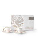 Turkish  Coffee Set  From Amal - Pink