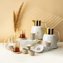 Full Serving Set From Misk Collection - Coffee