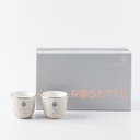 Arabic Coffee Set From Rosette - Beige