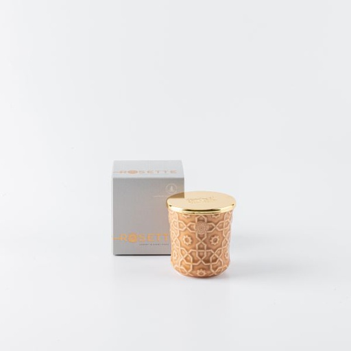 [ET2195] Small Luxury Scented candle From Rosette - Orange