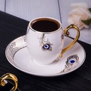 White - Turkish Coffee Sets From Lale Ask