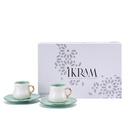 Teal - Turkish Coffee Sets From Ikram