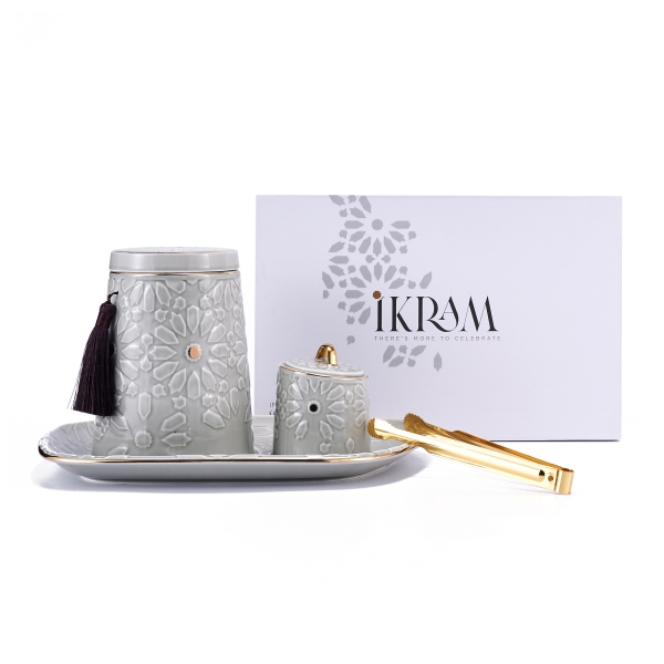 Grey - Incense Burners From Ikram