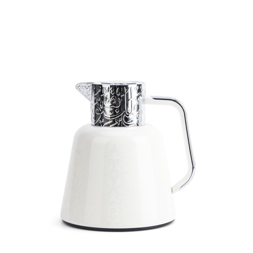 [JG1136] دلة للشاي والقهوة سعة 1 ليتر من جود - أبيض