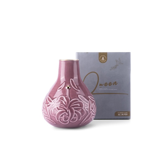 [ET1848] Flower Vase From Queen - Purple